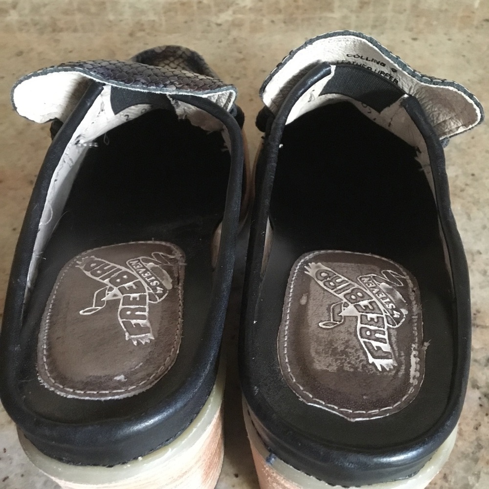 Freebird by Steven Collins Leather Mules - Picture 8 of 15